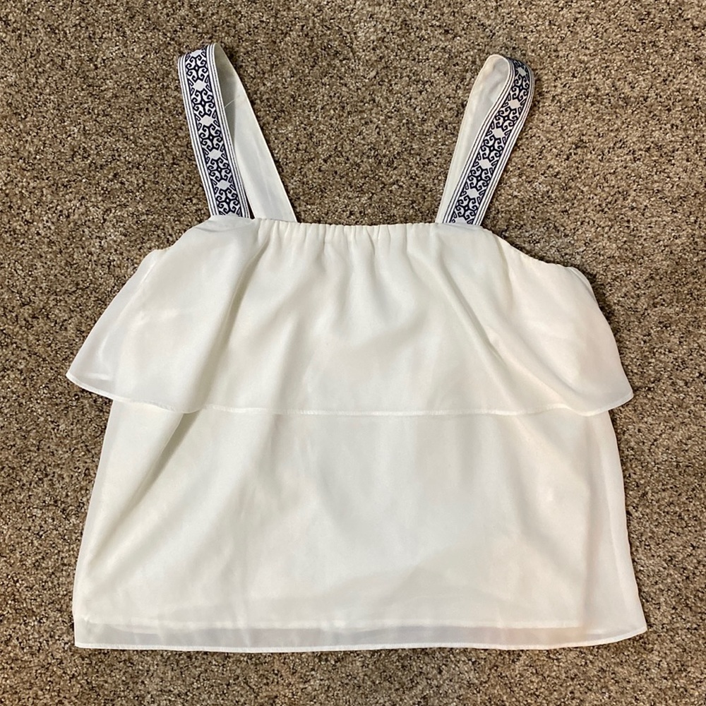 JCrew flowy top sz 6